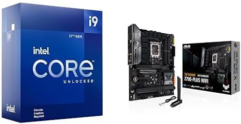 Intel Core i9-12900KF Gaming Desktop Processor + ASUS TUF Gaming Z790-Plus Motherboard