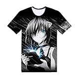 GO2COSY Anime Elfen Lied T-Shirt Tops Tee Short Sleeve Costume Cosplay