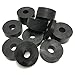 Hawkeng Rubber Spacers (M10) 10mm-0.40” Hole, Diameter 1.26”, Depths 0.59” 0.39” 0.20”