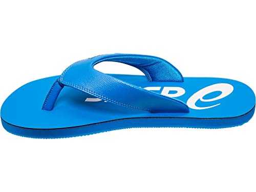 Image of ASICS Unisex-Adult Zorian Bm Blue Flip-Flops - 8 UK (1173A008)
