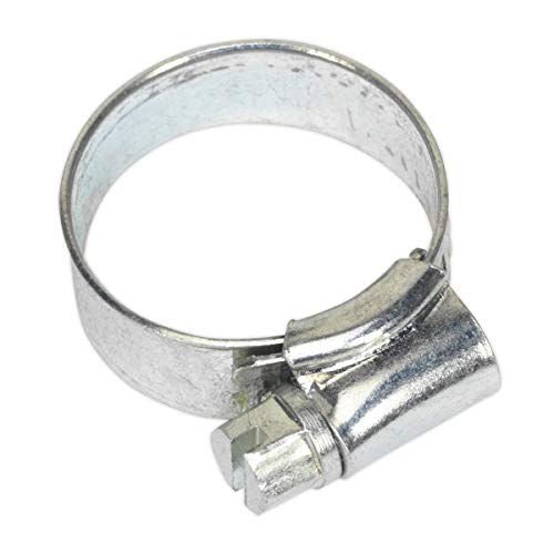Sealey SHC0X Hose Clip Zinc Plated Ø16-25mm Pack of 20