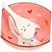 TOYZFRIENDY Vajilla de Cerámica con Cuenco y Cuchara con Diseño de Conejo Kit Portátil Multiusos para Persona Resistente y Seguro para Doméstico Imagen de TOYZFRIENDY Vajilla de Cerámica con Cuenco y Cuchara con Diseño de Conejo Kit Portátil Multiusos para Persona Resistente y Seguro para Doméstico