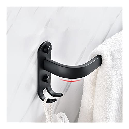 Porte-serviettes spatial mat de 50 cm pour optimiser les petites douches - 4