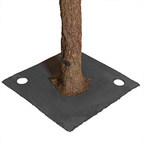 Event Decor Direct Artificial Bloom Fake Hydrangea Tree For Weddings Floral Centerpieces Tabletop Decoration Arrangement Identical Branches Steel Base Plate, 4.5Ft Tall, White #TOP2