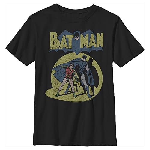 Boy's Batman Hero and Sidekick Spotted T-Shirt