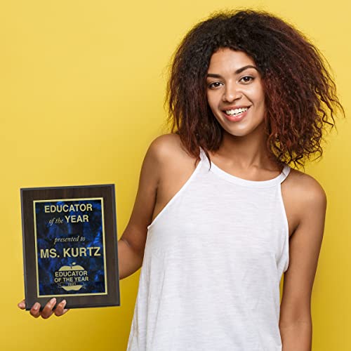 Personalized Engraved Plaques And Awards. Great For Retirement, Thank You, Military Recognition, Special Achievements, Memorials, Sports, School, And Corporate Awards (5 X 7, Portrait) #TOP2