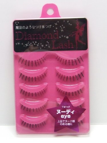 WAVE CORPORATION Diamond Lash | Eyelash | Nudy Eyes Under Eyelashes 5P