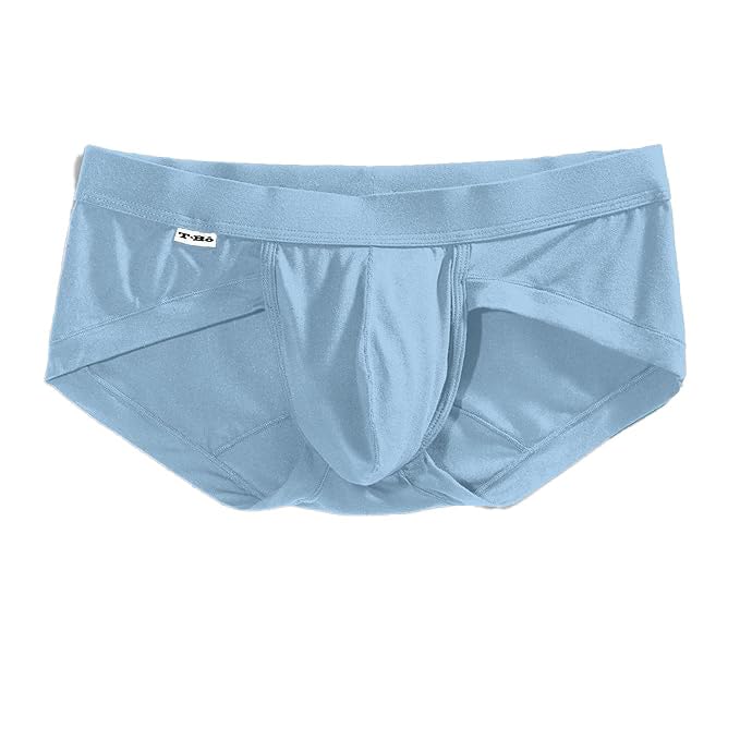 TBô Men's Powder Blue Briefs Underwear - Main Image
