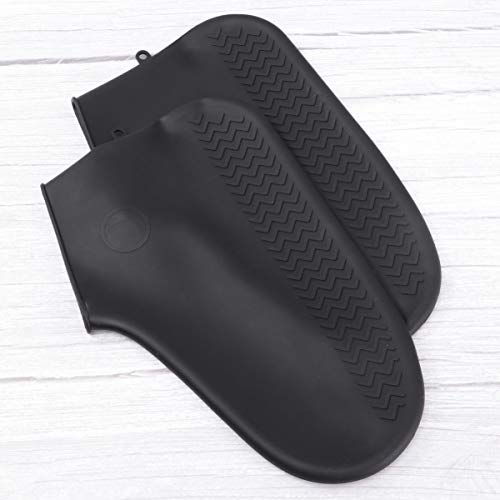 1 par de capa de silicone impermeável reutilizável para sapatos com formigas, capa de chuva para sap