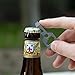 keychain Bottle Opener Multi Tool, 100% Stainless Steel edc Gadget, 9 Tools in 1 [Bottle Opener, Wrench, Screw Driver, Key Clip, etc.] Universal Everyday Carry Pocket and Backpack Tool