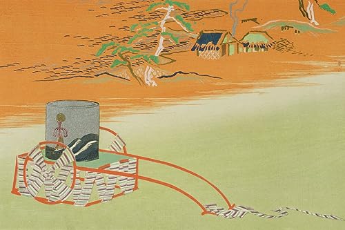 Impression sur toile une brouette d'eau salée Kamisaka Sekka pour décoration salon zen