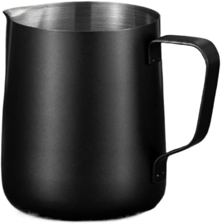 Milk Frothing Pitcher Heat-resistant Milk Frother for Making Coffee Latte Coffee Bar Cappuccino(Gold,1000ml)