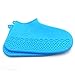 Produktbild POMU 9 Farben S/M/L Wasserdicht Schuhüberzug Silikon Material Schuhe Protektoren Regenstiefel für Outdoor-Regentage, himmelblau, S