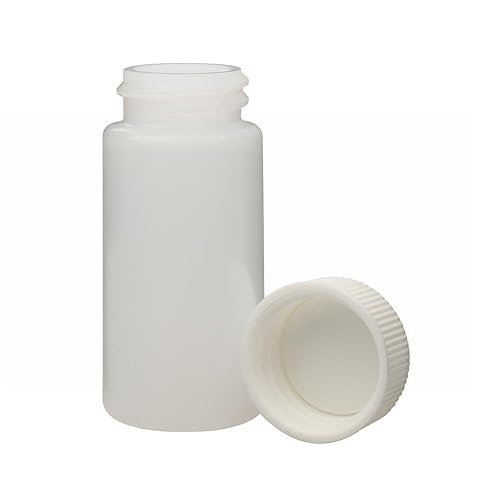 Miniatura 1 de Wheaton 986720 HDPE 0.7 fl oz Frasco de centelleo líquido, con tapón de rosca forrado de polietileno espumado de polipropileno empaquetado por