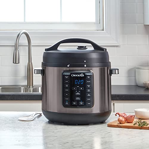 Crock-Pot 8 Quart 15 Multi Function Programmable Express Crock Pressure Cooker For Slow And Pressure Cooking, Browning, Saute, Or Steaming, Steel #TOP1