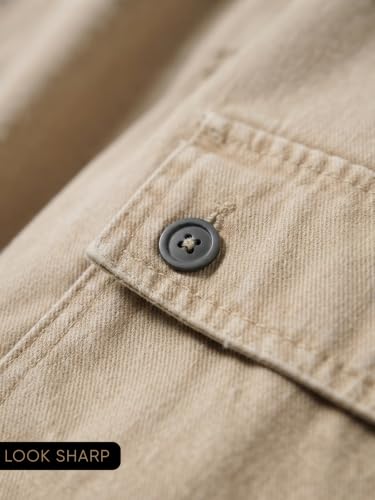 Image of GRECIILOOKS Men's Cargo Pants | 6 Pocket Cotton Cargo Joggers for Men | Loose Fit Stylish Pant with Pockets | Casual Baggy Trousers & Streetwear Lower