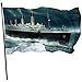 Produktbild Kenice Gartenflaggen,Hauptflagge,3'X5',Garten Banner,Haus Hof Flagge,Feiertage Flags,Luxusyacht Bei Sunrise Flags Decor Decorative Flag