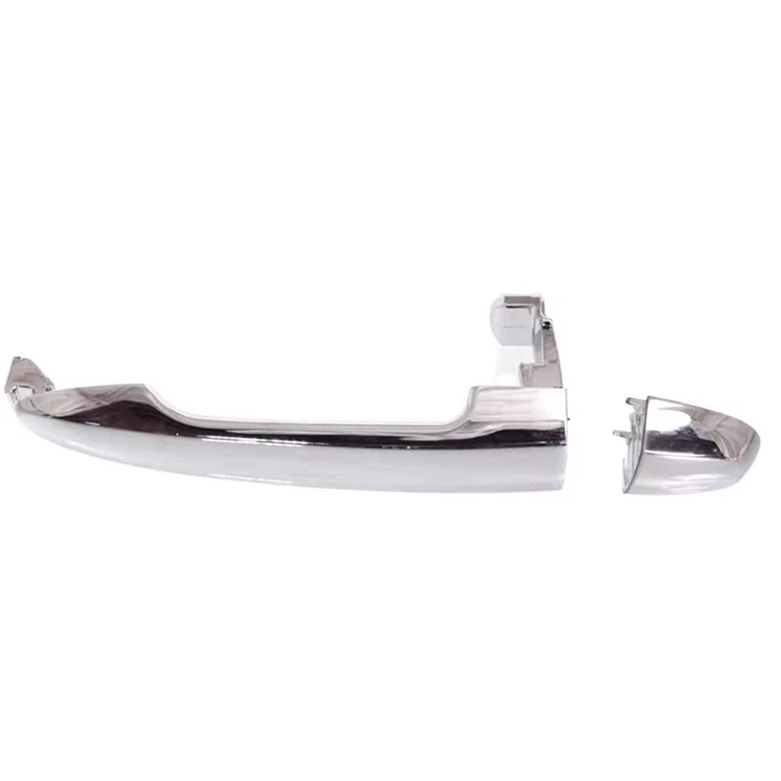BYSKJZ Car Exterior Door Handle for KIA for Carens for Rondo 2007-2012 Exterior Door Handle Front Rear Left Right Replacement Silvery Outside(Rear Right)