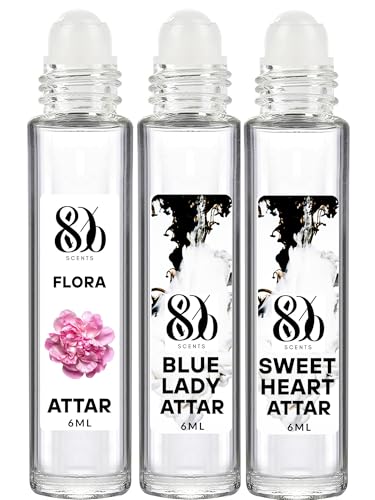 Image of 80% Scents Attar Perfume for Men & Women - Long Lasting Attars for men & women - Designer Cologne