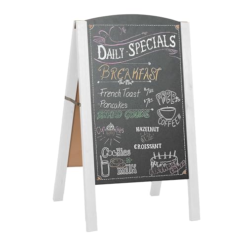 Ilyapa A-Frame Chalkboard Sidewalk Sign - 20 x 30 inches,