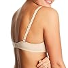 Maidenform One Fab Fit Underwire Bra, Push-Up T-Shirt Bra, Modern Demi Bra, Lightly Padded Bra with Convertible Straps, Paris Nude, 34B