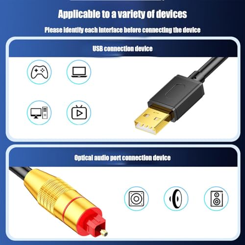 Convertisseur audio USB optique pour éliminer les grésillements du PC portable - 6
