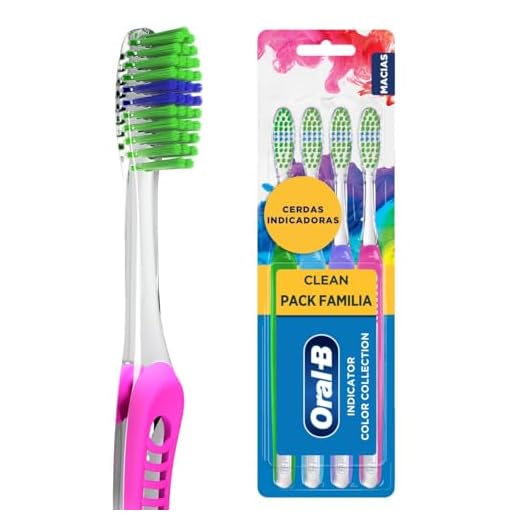 Oral-B Escova Dental Indicator Color Collection - 4 Unidades