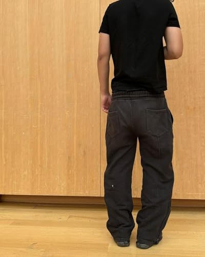 Lunara Sweatpants Men, Zeviana Sweatpants, Loose Fit Drawstring Elastic Waist Casual Sweatpants4