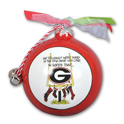 Magnolia Lane 20149 Georgia Bulldogs Stockings Ornament, 3.5-inch Diameter