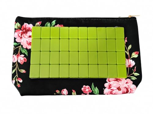 Complete American Mahjong Tile Set 4 Layer Green Mahjongolé miniatura 4