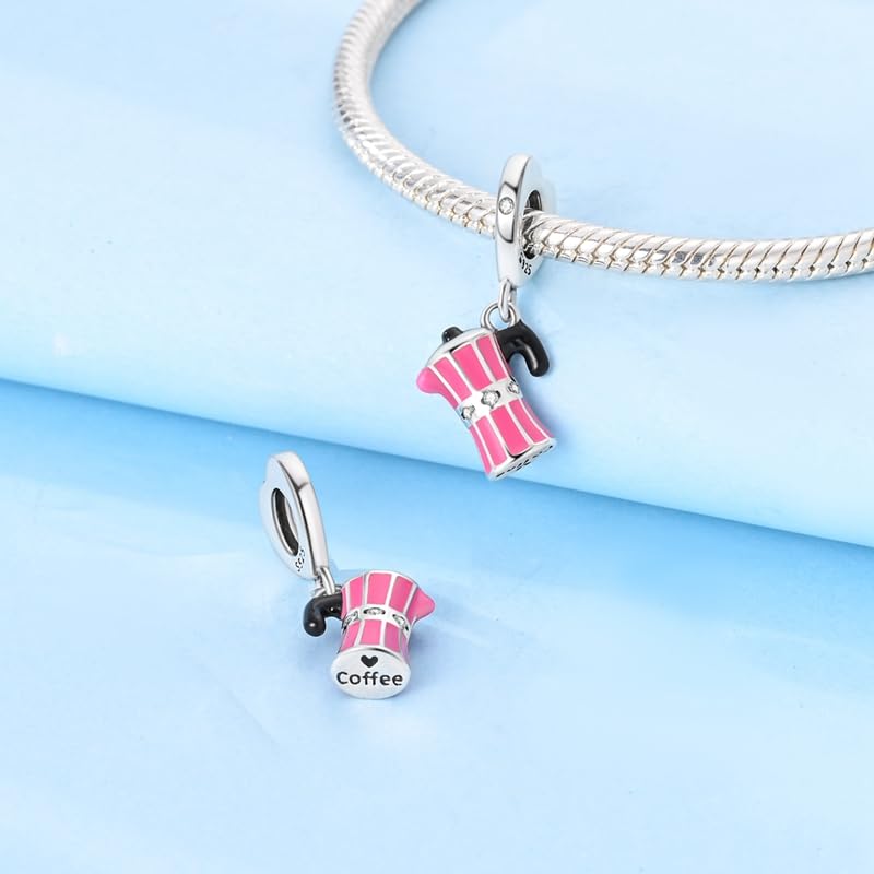 S925 Sterling Silver Charm Fit for Pandora Bracelet Original Pendant Bead Jewelry Gift for Her3
