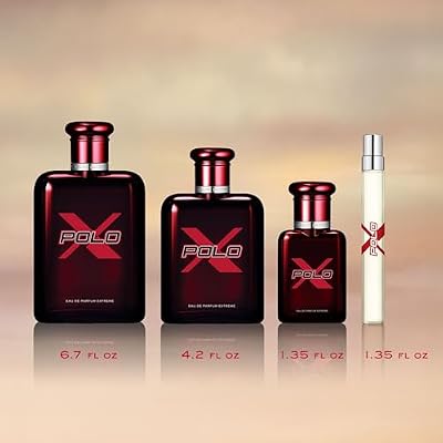 RALPH LAUREN FRAGRANCES - Polo Red Extreme - Cologne for Men - With Red Ginger, Vanilla and Leather