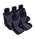 peugeot 307 sitzbezüge original 5x Sitze Sitzbezüge Schonbezüge Schonbezug für CITROEN C8 PICASSO BERLINGO VW TOURAN SHARAN PEUGEOT 307 SW 806 807 PARTNER FORD C-MAX S-MAX MERCEDES R CLASS TOYOTA YARIS VERSO TOYOTA VERSO COROLLA VERSO