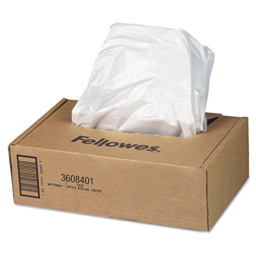 Bolsas para Residuos Fellowes de alta resistencia y gran capacidad transparente