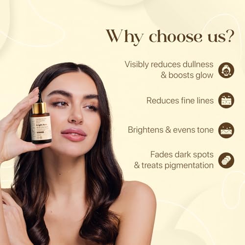 Image of 15% Vitamin C Serum for Glowing Skin 30 ml | Targets Dark Spots, Pigmentation, Acne Marks & Uneven Tone | With 2.5% Ferulic Acid, Vitamin E, 2% Niacinamide & 0.5% Salicylic | For Oily, Dry, Combination & Sensitive Skin for Men & Women
