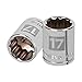 Truper 13637 / D-5217-M - 17 mm 12-Point Socket, 3/8