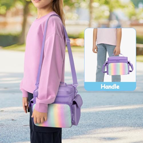 Bolso para Toniebox morado para evitar pérdidas de cables y auriculares 6