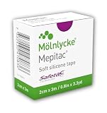 Mepitac medicazione di fissaggio in silicone morbido 2cm x 3m