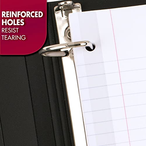 image for Mead Loose Leaf Paper, Wide Ruled Filler Notebook Paper, Reinforced, 8