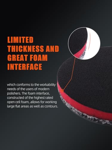 Disque de finition en microfibre SPTA éliminant les vortex et les défauts - 2
