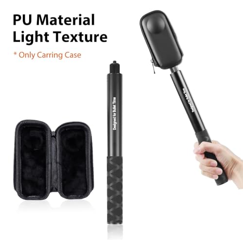 Image of Action Pro Carrying Case Compatible with Insta360 X4 Camera, Anti-Scratch EVA Hard Shell Portable Travel Bag with Lycra Liner Design for Insta360 X4 Camera Accessories