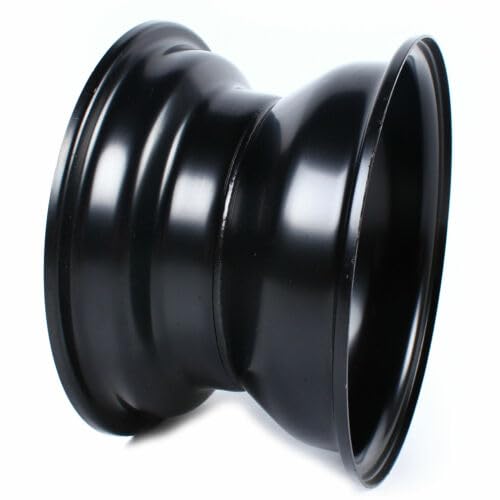 Xuthusman ATV 7\" Rim Wheel 3 Lug For Taotao Quad 125cc Quad Go Kart Taotao Coolster 16x8-7 Tire Replacement 78mm 3 Holes Space Black