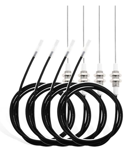 Hicello 4 Pack Spark Ignition Flame Sensor, 36