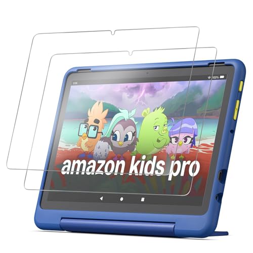 XunyLyee Schutzfolie für 10 Kids Pro/ 10 Kids Tablet, Displayschutz Folie Panzer Schutz Glas, 9H Härte, 2 Stück