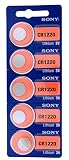 Sony Lithium 3V Batteries Size CR1220 (Pack of 5)