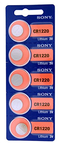 Sony Lithium 3V Batteries Size Cr1220 (Pack Of 5) #TOP17