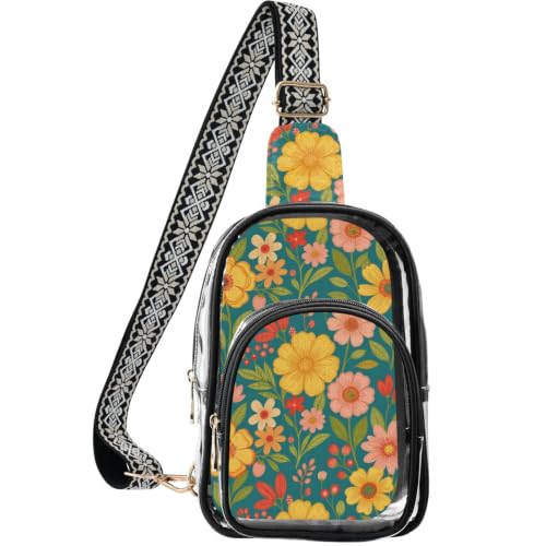 Bolso cruzado en el pecho resistente al desgaste y con cremallera de metal duradera