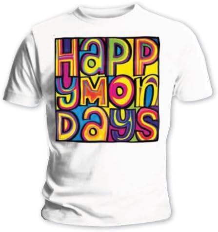 Happy MondaysMen Logo Short Sleeve T-Shirt