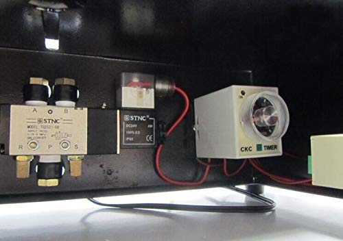 Toplionace Macchina per Cucire Automatica a Pinza Singola Macchina Obbligatoria per Legatura a Macchina Pinzatrice Pneumatica con Pedale 180times/min 220V (Testa Singola)