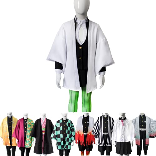 子供服 甘露寺 蜜璃 子供コスプレ衣装 キッズ 子供用 cosplay 誕生日 プレゼント コスプレ服 文化祭 ハロウイーン パーティー 変装 仮装 こどもの日